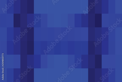 Tableau sur toile Intense abstract pixel pattern showcasing a compelling range of dark and bright