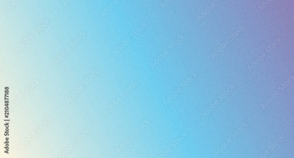 Naklejka premium Abstract Blue Gradient Background Soft Pastel Glow Smooth Gradient with Grain Texture.