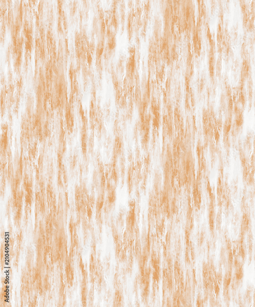 Fototapeta premium Seamless warm orange beige stone texture with flowing marble pattern elegant travertine style background