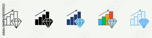 Tableau sur toile Value Single Icon Pack Multistyle