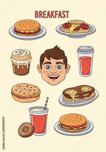 Morning's Delight: A Feast for the Eyes