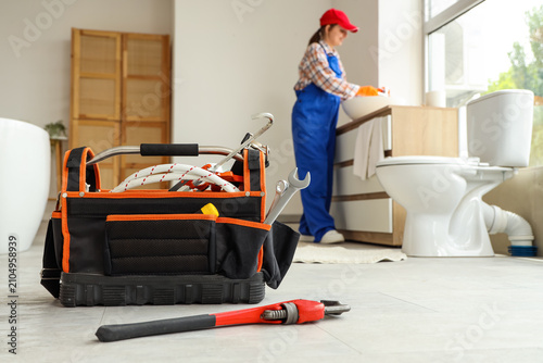 Plumbing toolkit with wrenc...