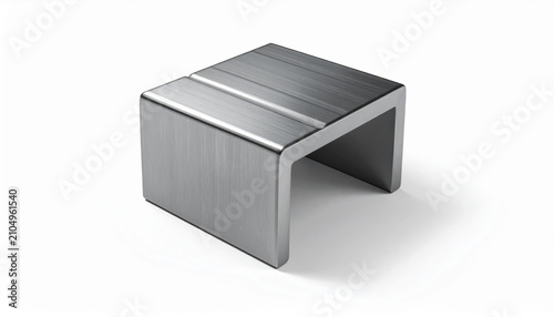 Modern Metal Coffee Table with Sleek Design