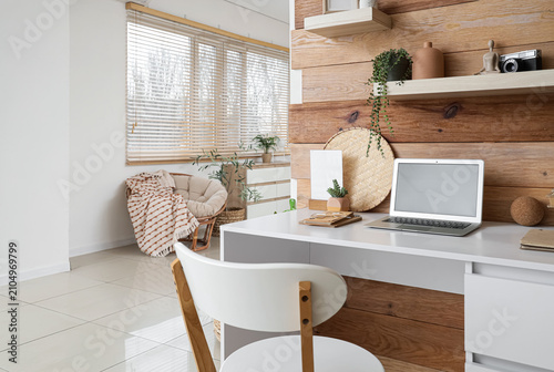 Interior of studio apartmen...