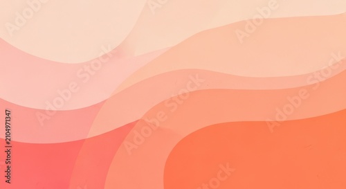 Smooth Gradient Wave Background in Warm Tones.
