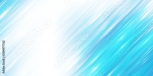 Bild auf Leinwand Blue abstract motion blurred background. Light pale blue surface