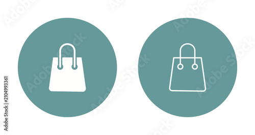 Foto Shopping Bag Icon Design
