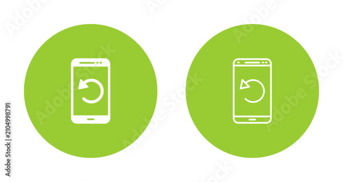 Fotografía Restart Icon Design