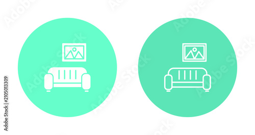 Living Room Icon Design