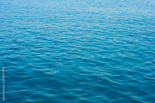 Blue sea water background texture