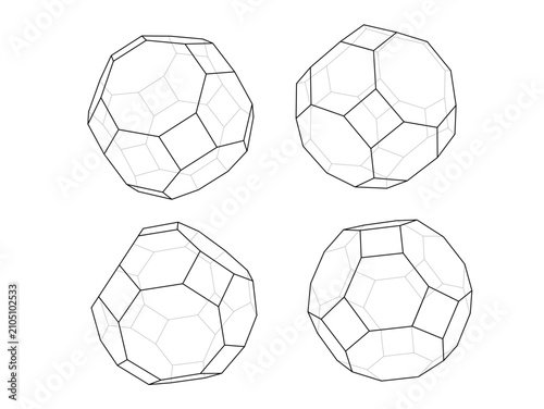 Foto 斜方切頂立方八面体　rhombitruncated cuboctahedron　アルキメデスの立体　Archimedes' solid