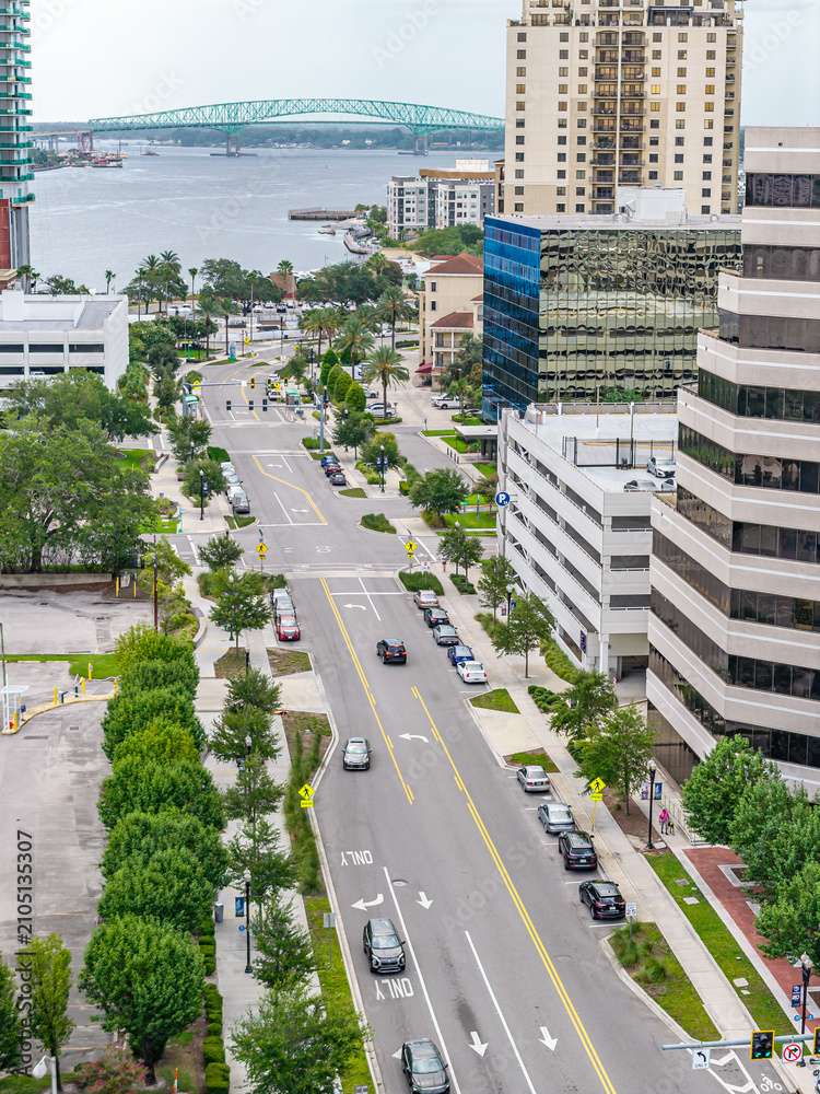 Fototapeta premium Jacksonville, Florida Southbank