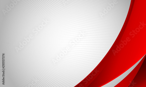 Abstract Indonesia Red and White Copy Space Background Banner