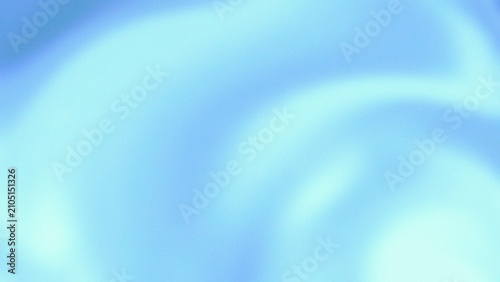 Fresh cyan blue abstract curved gradient background with soft motion