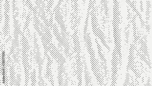 Fotografía Halftone pattern with vertically aligned dots on a white background a textured a