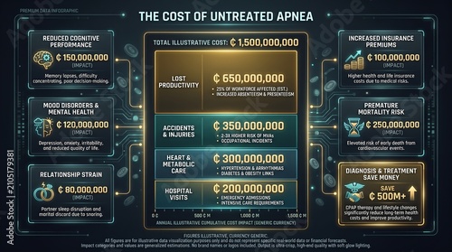 The cost of untreated sleep apnea