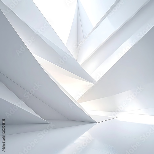 Modern architecture interior design concept.