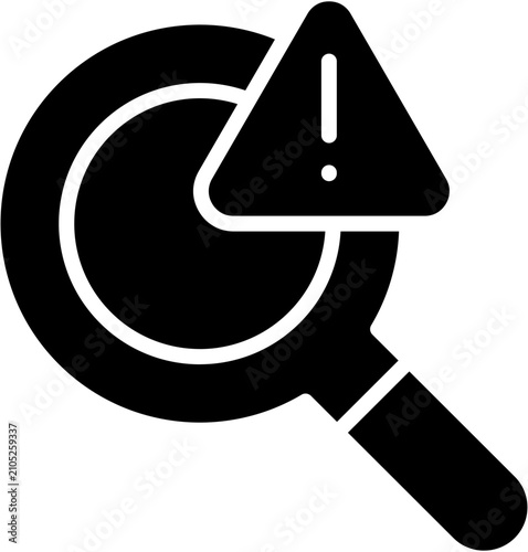 Принти на полотні Identify Icon Element For Design