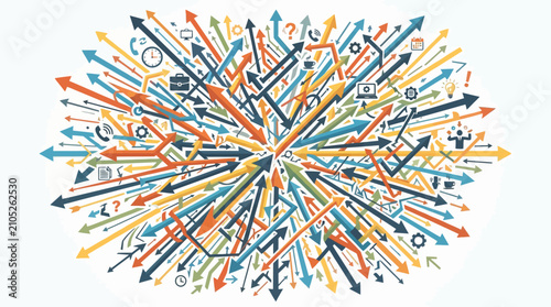 Geometric Panic Arrows and Symbols