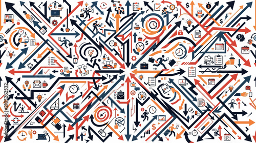 Geometric Panic Arrows and Symbols
