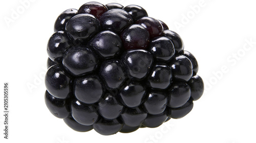 Blackberry fruit close-up macro detail