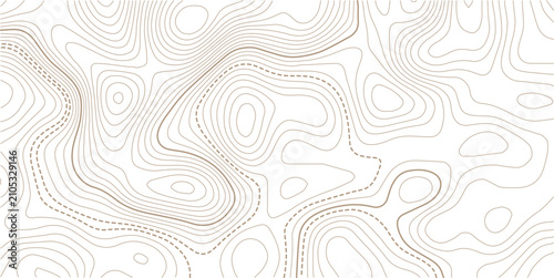 Topographic map background geographic line map with elevation assignments.Abstract lines background. Contour maps. Business concept. Vector illustration.
