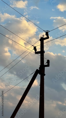 electric power lines