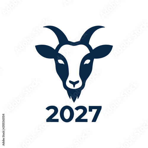 Year of the goat 2027 chinese zodiac symbol