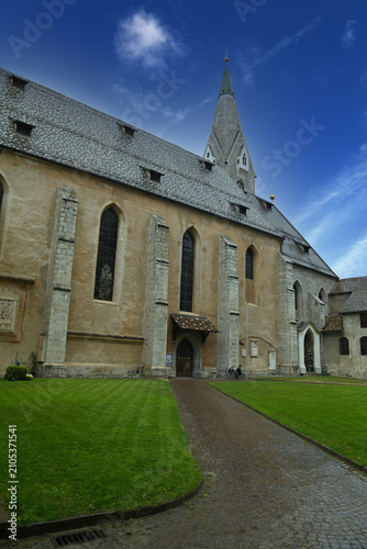 Church of St. Michael the Archangel (Pfarrkirche St. Michael) located in Bressanone, South Tyrol. italy