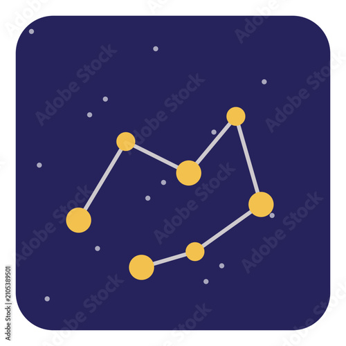 Constellation star vector element 