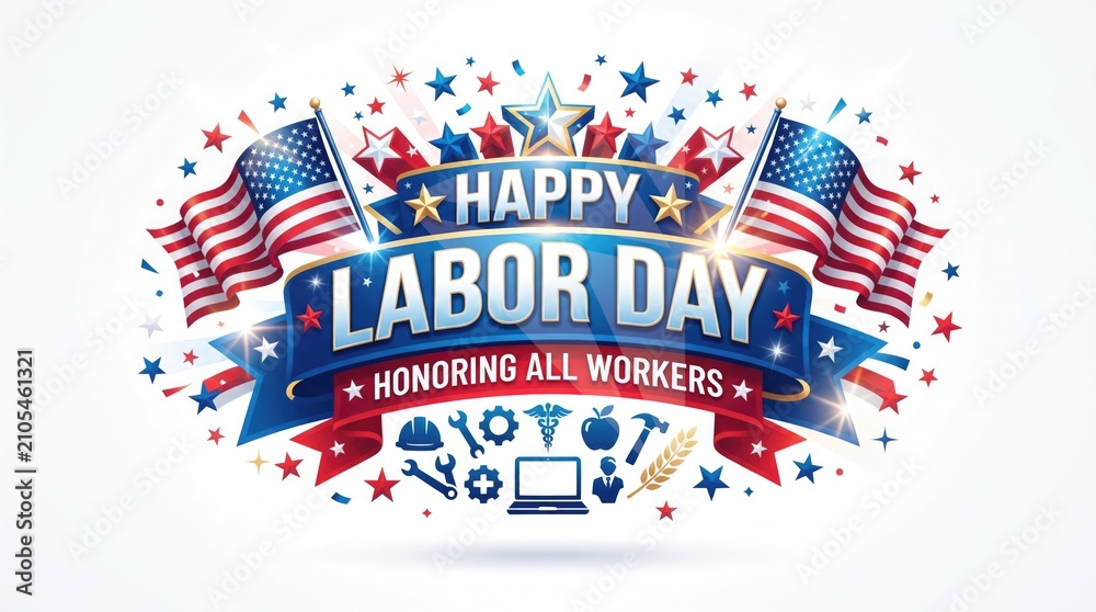 Obraz premium 4th of july independence day background