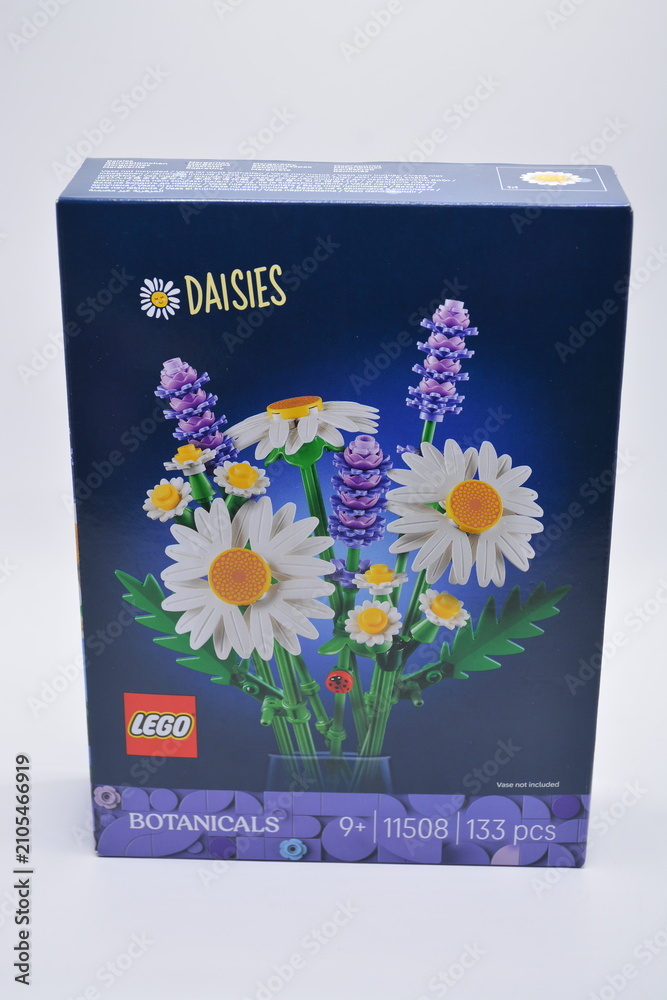 Fototapeta premium Lego botanicals daisies in Manila, Philippines