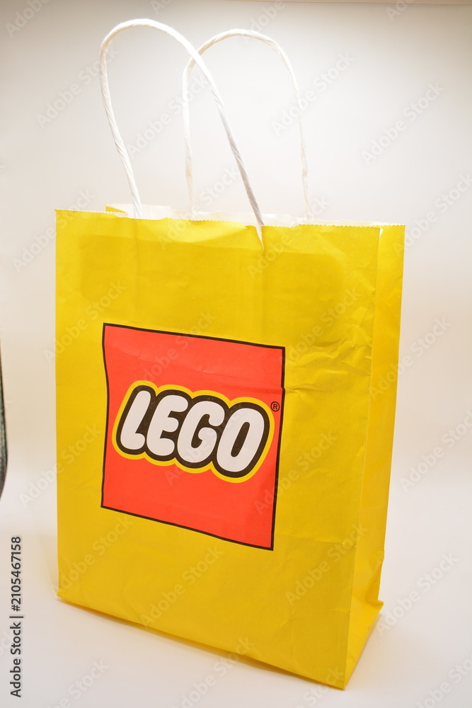 Fototapeta premium Lego paper bag in Manila, Philippines