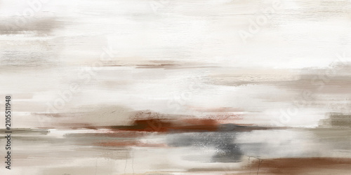 Foto Contemporary abstract modern art painting with tactile textures for modern inter