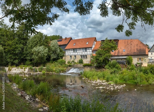 Foto The village of Buchenfart Thuringia former German Democratic Republic