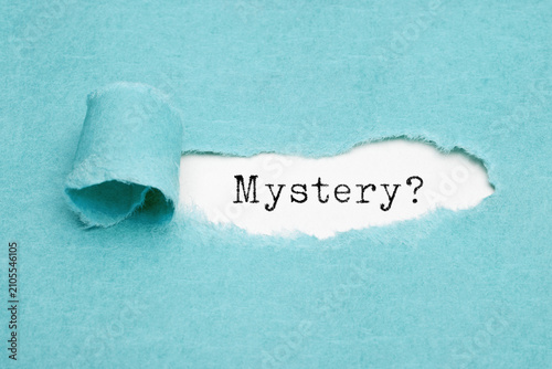 Uncovering Mystery Torn Paper Concept