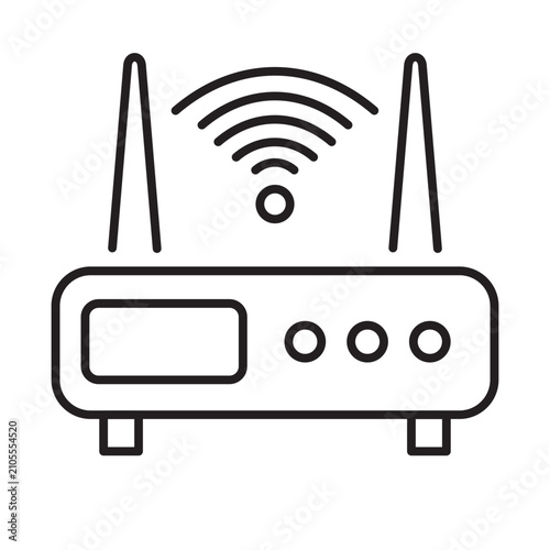 Wifi Router Network Icon