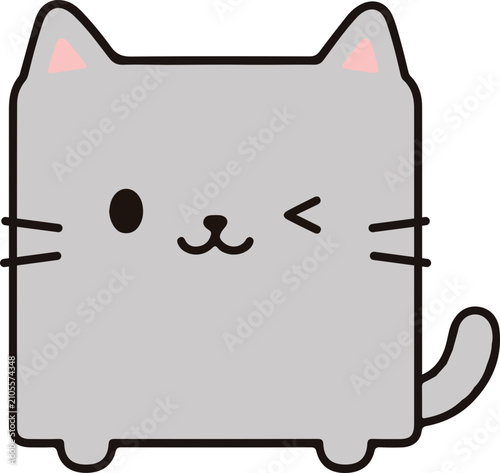 세계 고양이의 날 고양이 일러스트 캐릭터International Cat Day cat illustration character