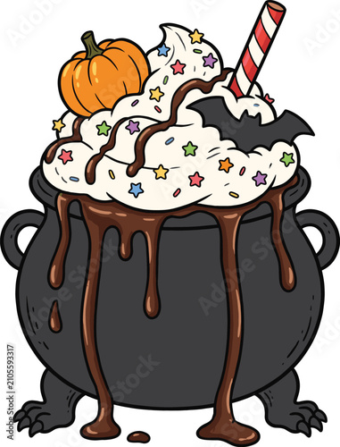 halloween pumpkin cake with a candle