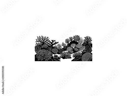 Desert Cacti and Wildlife Vector Illustration