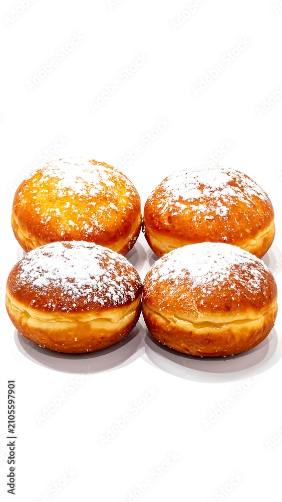 Fototapeta premium Donuts with icing.