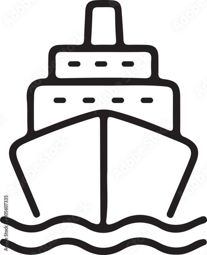 Bild auf Leinwand cargo, ship, vessel, freight, shipping, maritime, ocean, sea, harbor, port, logi