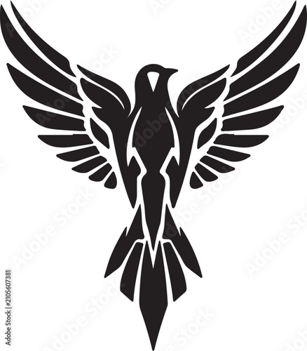 eagle with wings