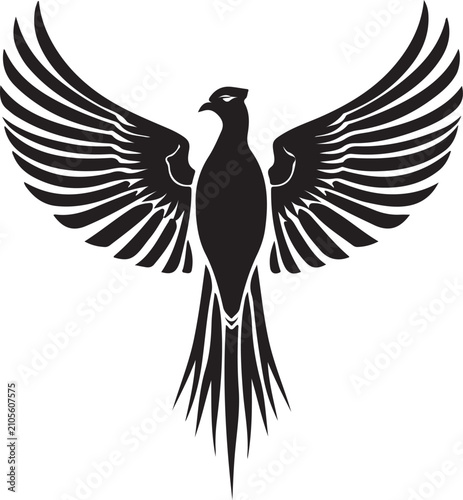 vector illustration of an eagle