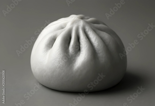 Steamed bao bun traditional...