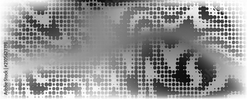Canvas-taulu Background with irregular, chaotic dots, points, circle