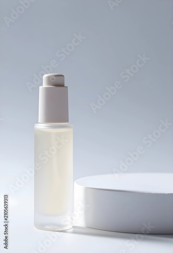 Frosted glass cosmetic spra...