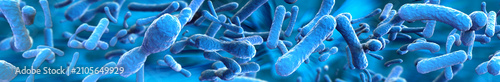 Microscopic bacteria background. Streptococcal (STSS)