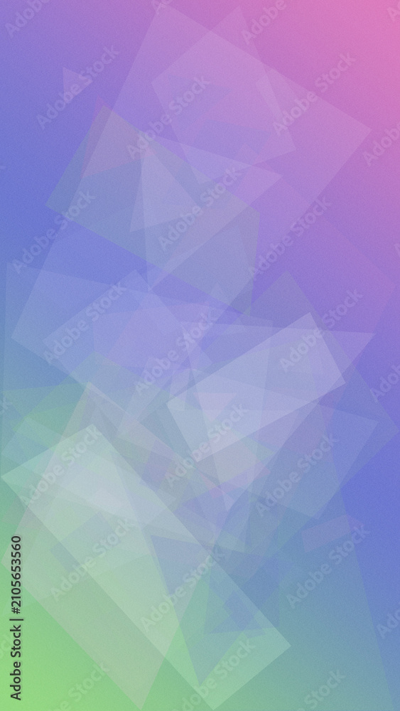 Fototapeta premium Abstract polygon gradient background in soft purple, blue, and green tones, creating a modern tech mood for website headers, posters, and presentations with copy space.