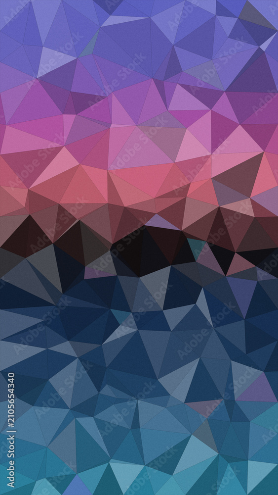 Fototapeta premium Abstract faceted polygon background in purple, pink and blue creates a modern tech mood, ideal for banners, posters, and website hero sections with copy space.